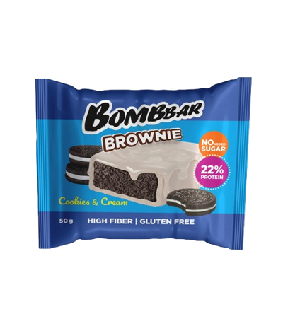 BOMBBAR Glazed cookie "Brownie cookies-cream"