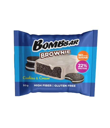 BOMBBAR Glazed cookie "Brownie cookies-cream"