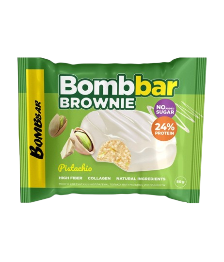 BOMBBAR Glazed Cookie "Brownie with Pistachio"
