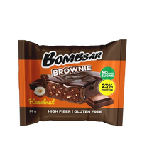 BOMBBAR Glazed cookie "Brownie with hazelnuts"