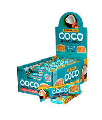 SNAQ FABRIQ Glazed bar  Coconut Almond Dessert box 12 pcs