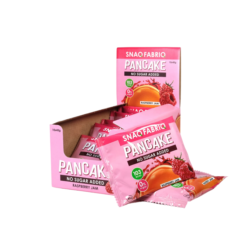 SNAQ FABRIQ Pancake Raspberry Jam 10pcs