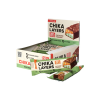 CHIKALAB Chocolate covered protein bar with filling Pistachio Yoghurt 12 pcs