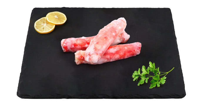 Heritage Red King Crab Cooked IQF Merus Meat Shell Off