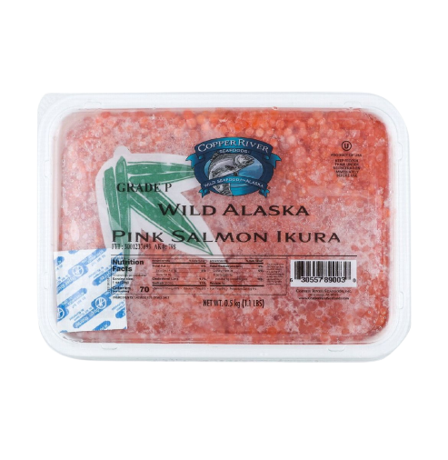 Alaskan Pink Salmon Caviar Roe Heritage(Frozen)